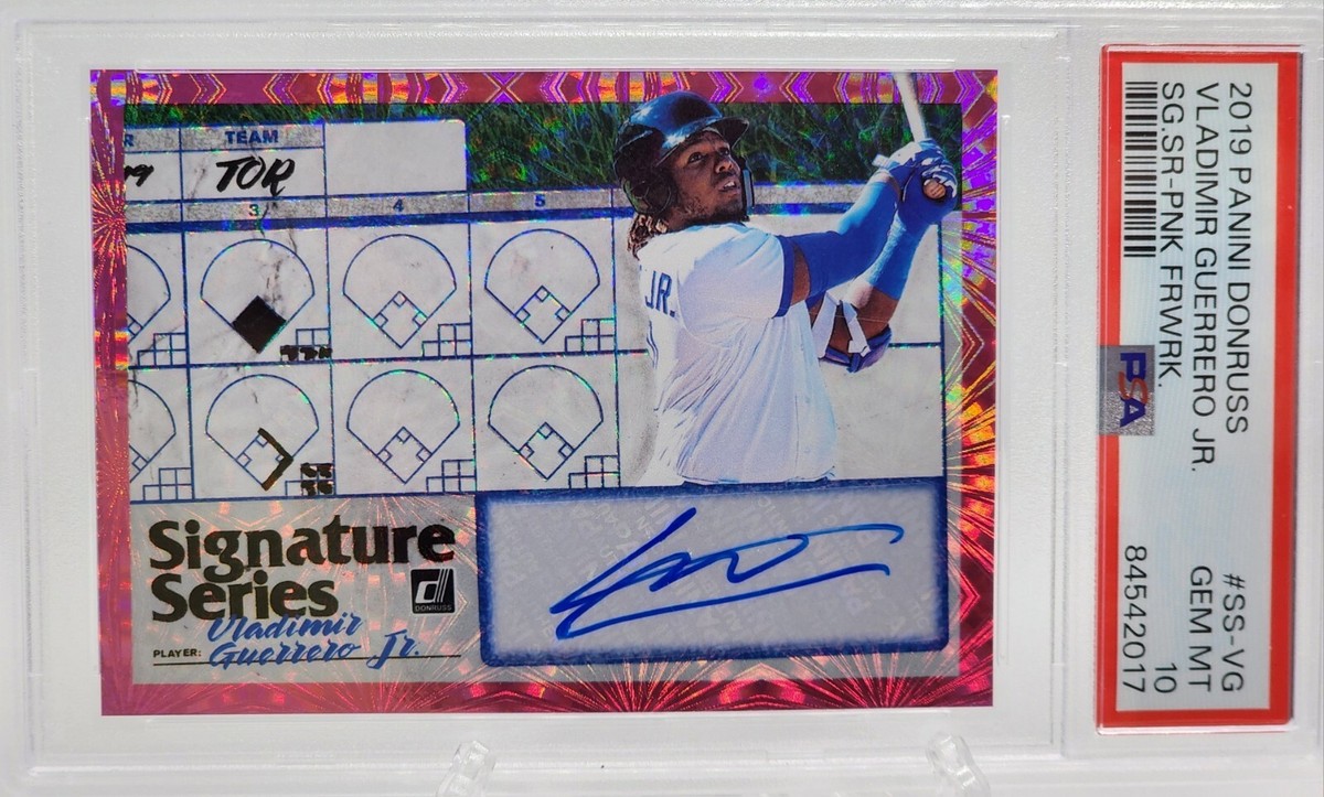 vladimir guerrero jr サイン 2019 panini Vladimir Guerrero Jr 2019
