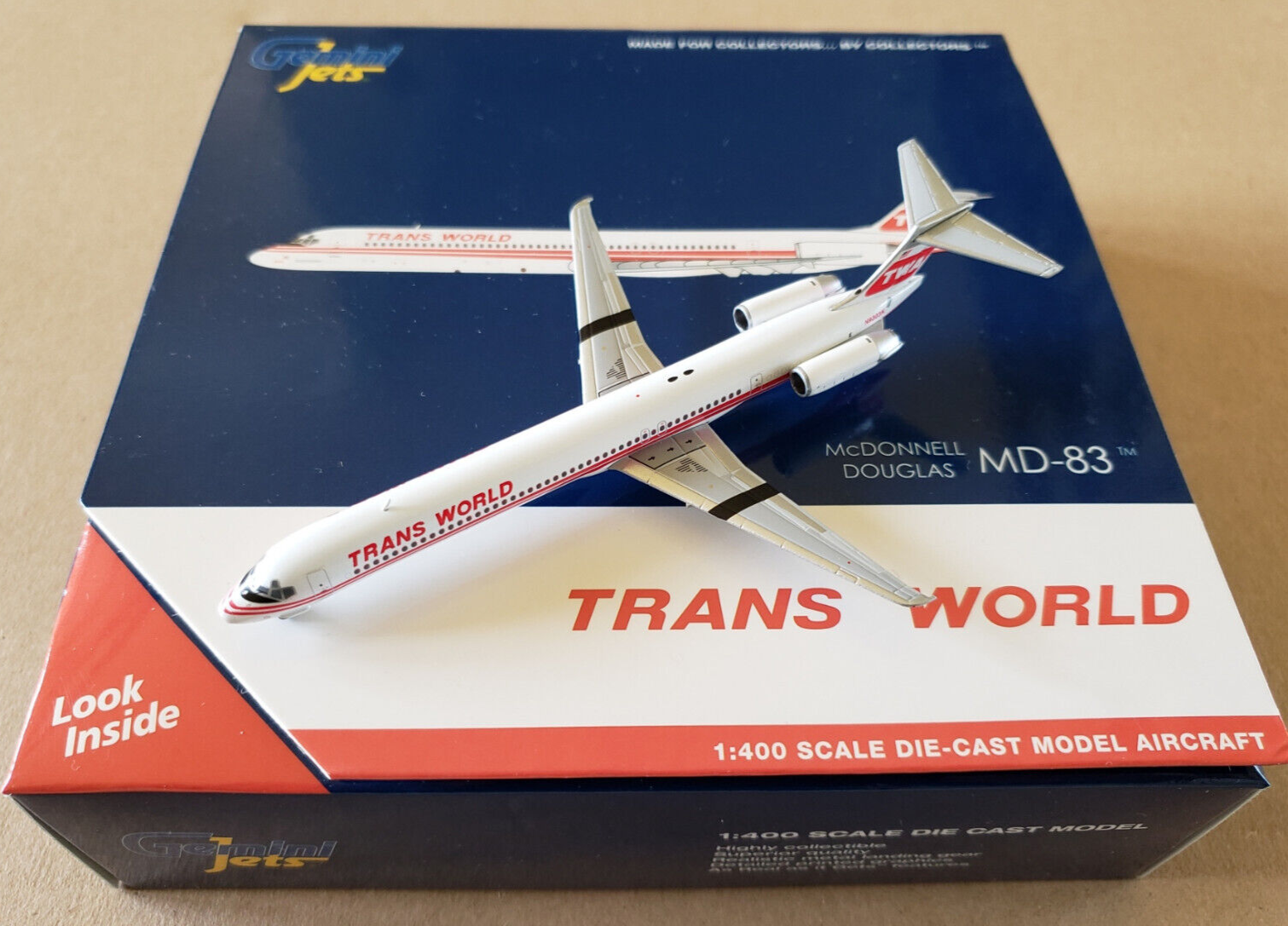 航空機・ヘリコプター 1/400 MD-80 HAWAIIAN AIR & PSA 航空機