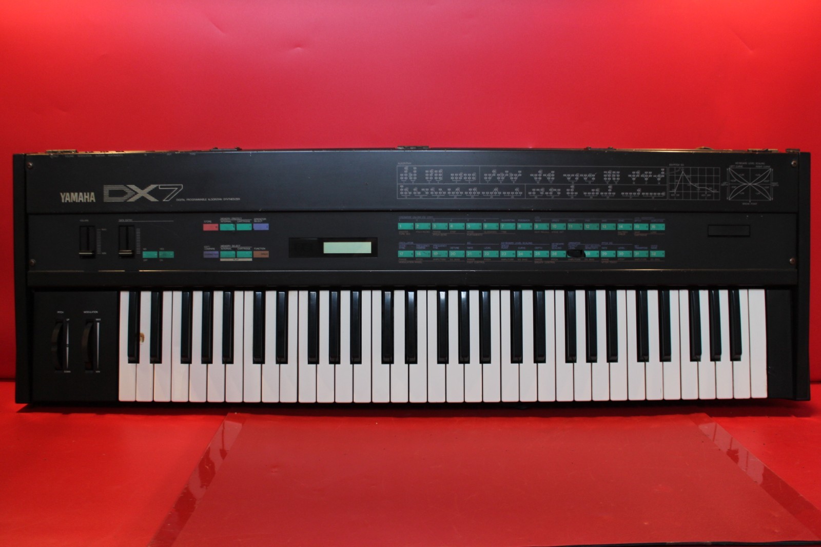 USED Yamaha DX7 DX 7 Synthesizer Keyboard U2768 251017 | eBay