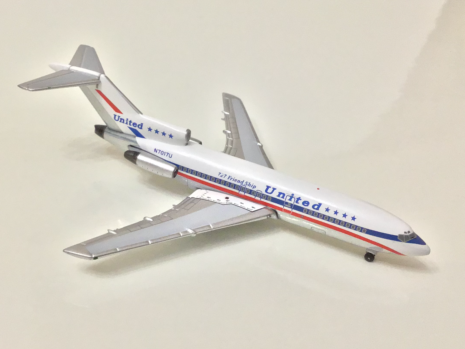 1/400 B727 UNITED AIRLINES FRIEND SHIP 航空機・ヘリコプター 1/400