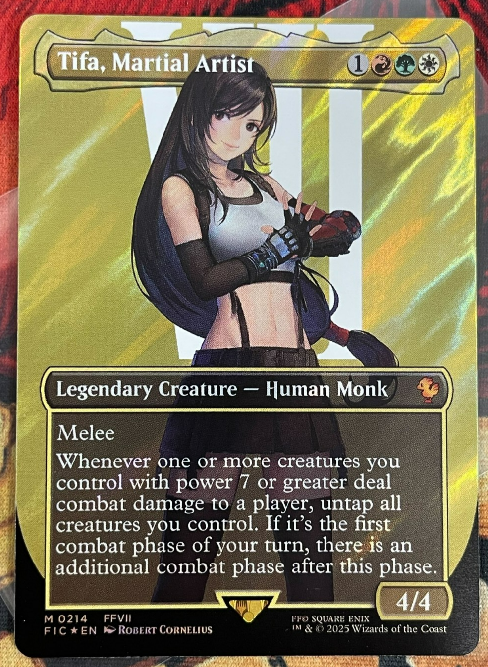 Mtg 格闘家、ティファ/Tifa, Martial Artistサージフォイル MTG Tifa