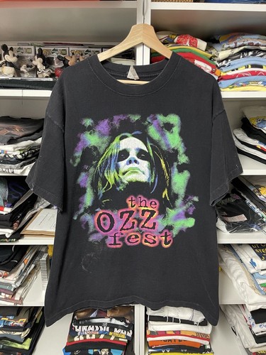 Rare Vintage 90s Ozzy Osbourn Ozzfest 1997 Tour Shirt Size XL | eBay
