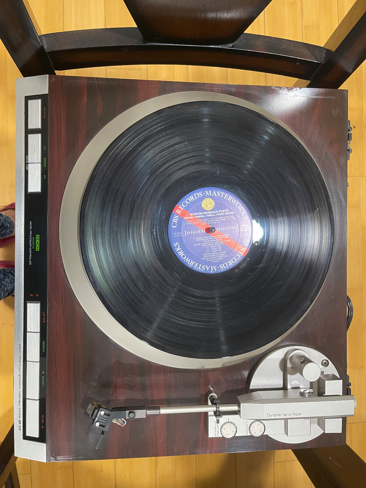 DENON Direct drive fully automatic turntable system DP-51F | eBay