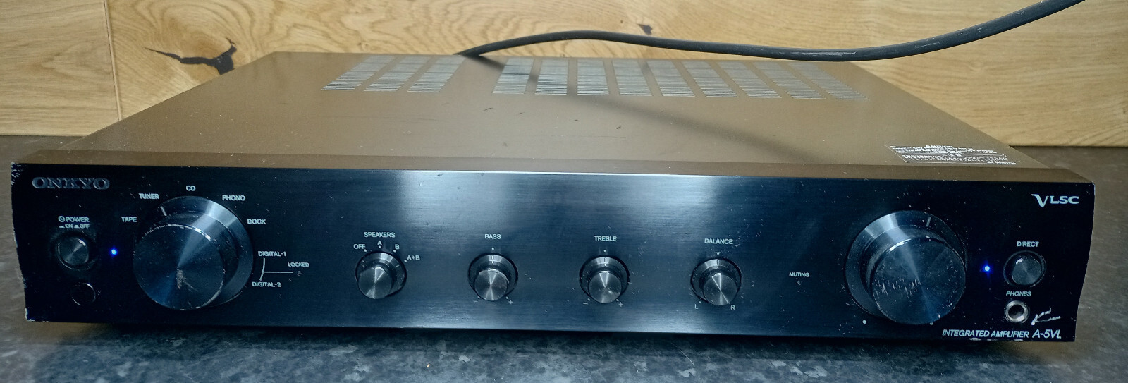 Onkyo A-5VL Integrated Amplifier VLSC - NO SOUND | eBay