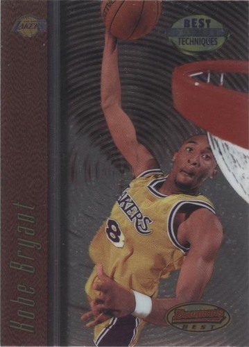 1996-1997 Bowman's Best Kobe Bryant Die-Cut Rookie Refractor BP10