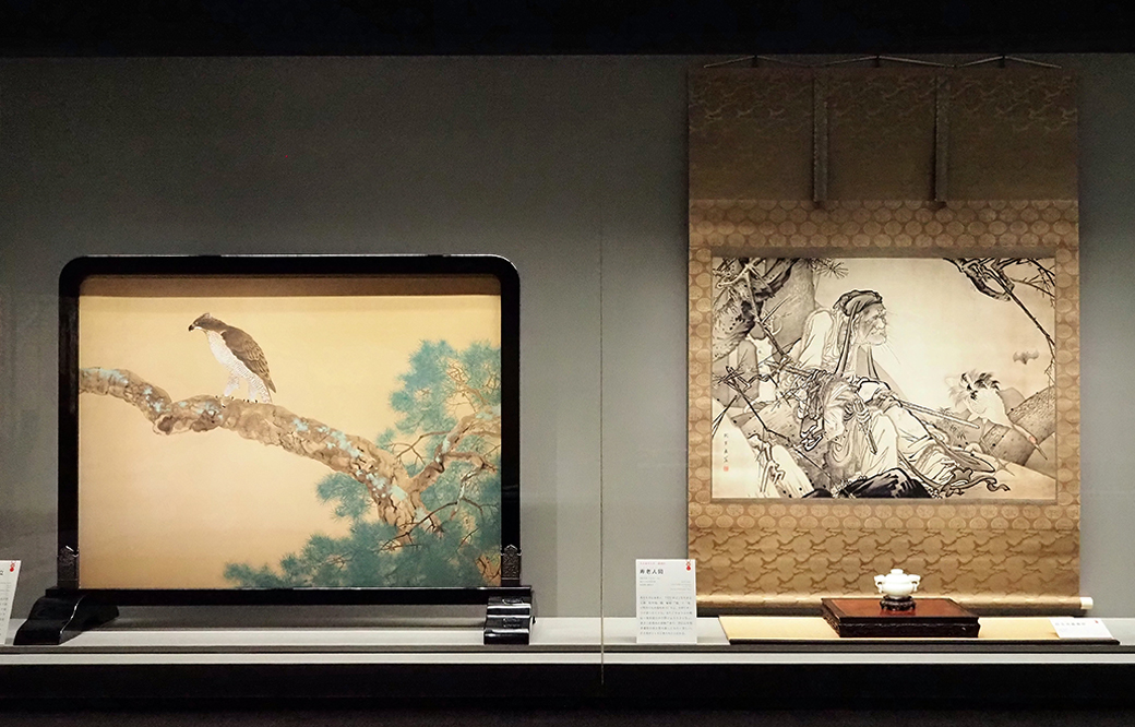 木本大果 日本画 サイン入り 日本画 額装 絵画 笹 竹 美術品 木本大果