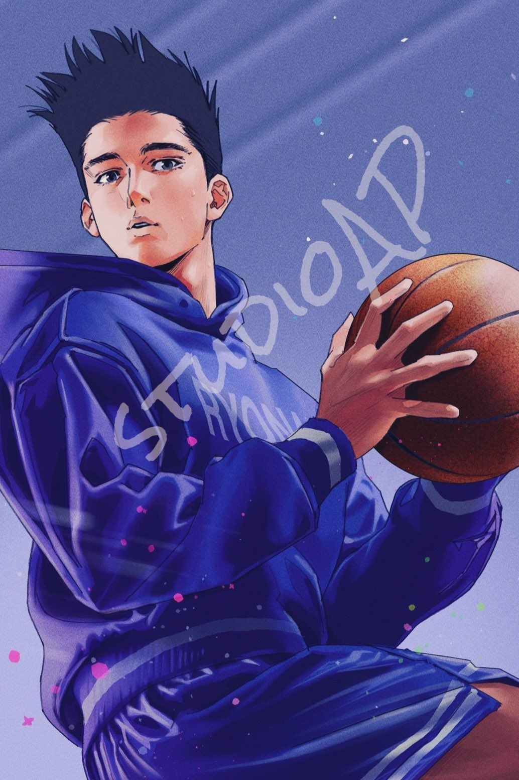 スラムダンク アニメ セル画 仙道彰③ スラムダンク アニメセル画 仙道