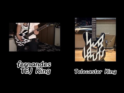 最新の布袋モデルをFERNANDESでペイントしてみました。 - YouTube