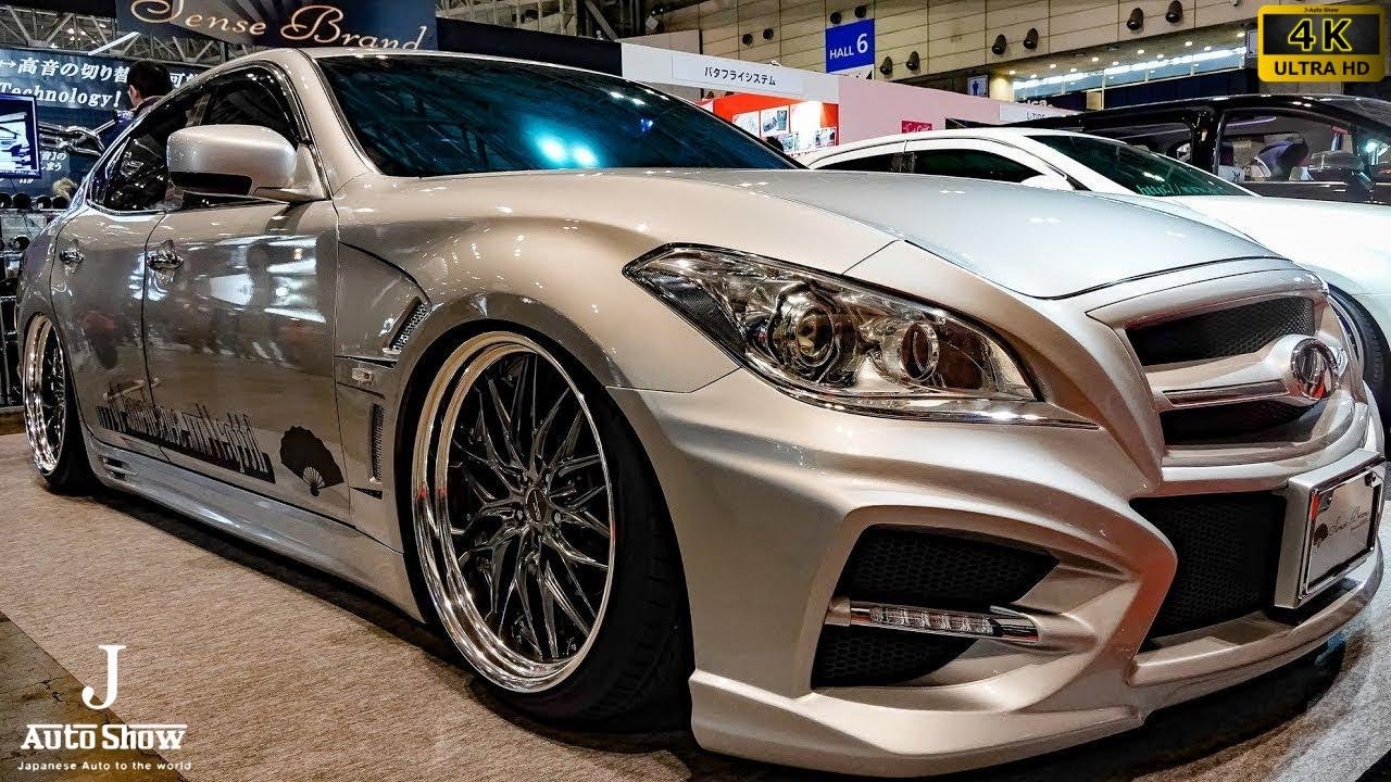 4K)SENSE BRAND NISSAN FUGA 51 INFINITI G37S VIPSTYLE - YouTube