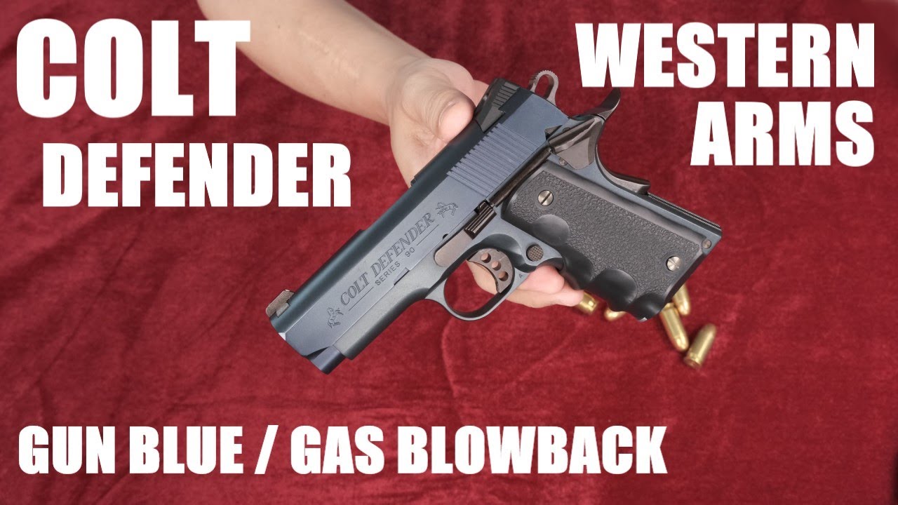 COLT DEFENDER ガンブルー / ウェスタンアームズ - YouTube