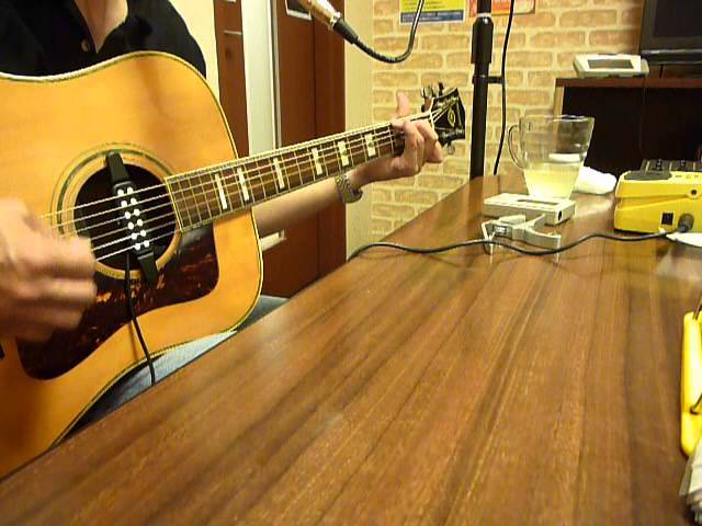 Tomson GW 530 by Yamaki Guild D55 replica 風 あの唄はもう唄はない