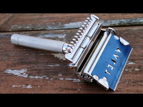 Shaving: A Fantastic Safety Razor! A Rhodium Valet Auto Strop