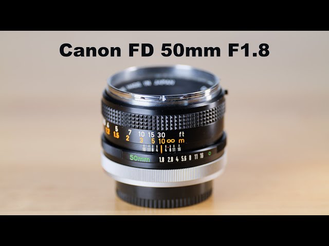 Canon FD 50mm F1.8 –Oldie but Goodie - YouTube