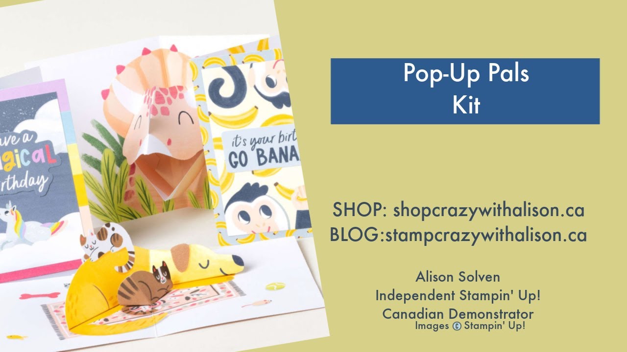 Pop-Up Pals Kit - YouTube