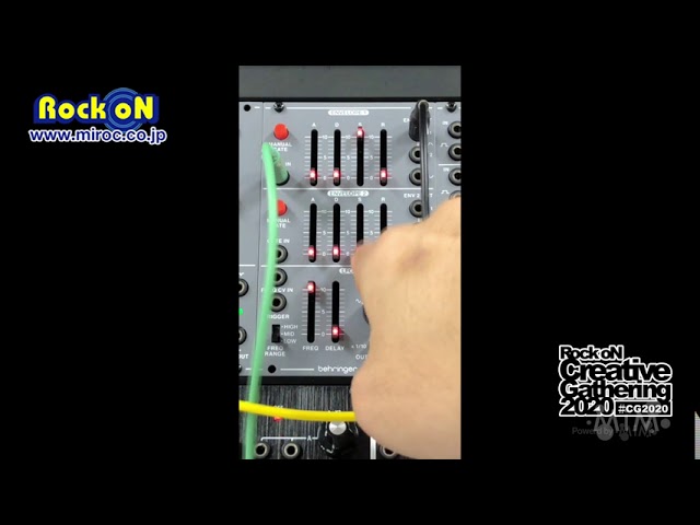 Rock oN Creative Gathering 2020：Behringer 140 DUAL ENVELOPE/LFO