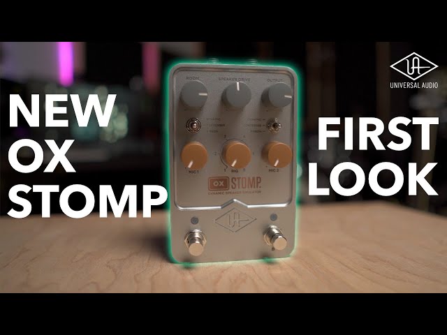 UNIVERSAL AUDIO UAFX OX Stomp アダプター付き 美品 UNIVERSAL AUDIO
