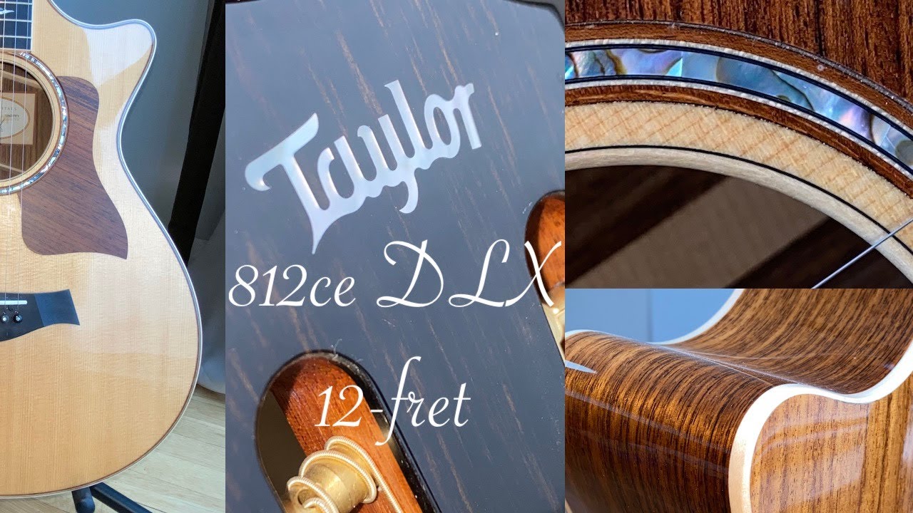 激レア】 Taylor 2014 Japan Limited 812ce Platinum Taylor 812ce V