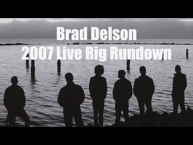 Brad Delson of Linkin Park 2007 Live Rig Rundown - YouTube