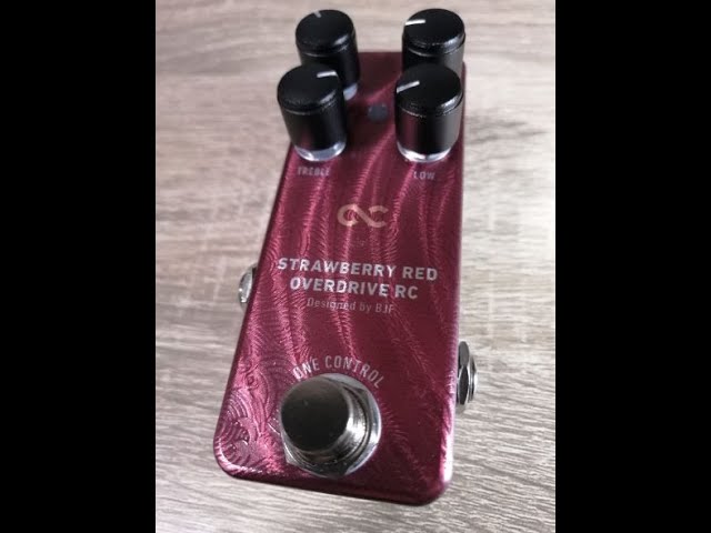One Control / STRAWBERRY RED OVERDRIVE RC - YouTube
