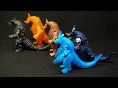 帰ってきたウルトラマン ウルトラヒーロー500 ウルトラ怪獣500 ソフビ