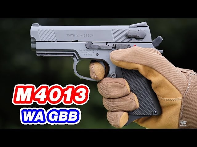 WA S&W M4013 TSW PCカスタム GBB マック堺 エアガンレビュー - YouTube