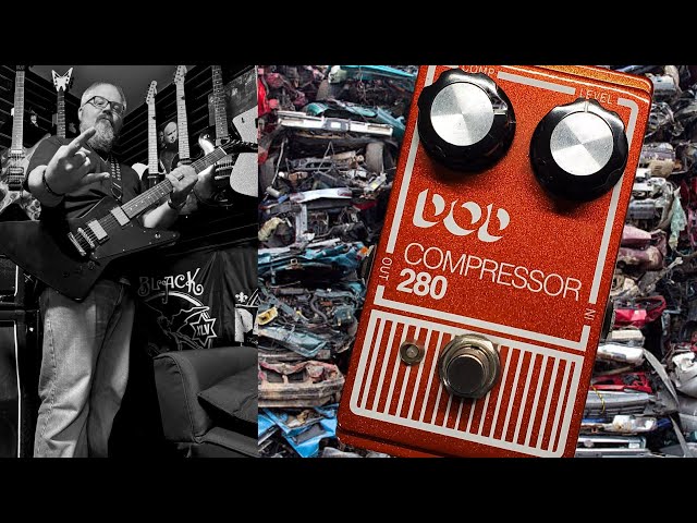 Review & Demo: DOD Compressor 280 effects pedal!! Squeeze my