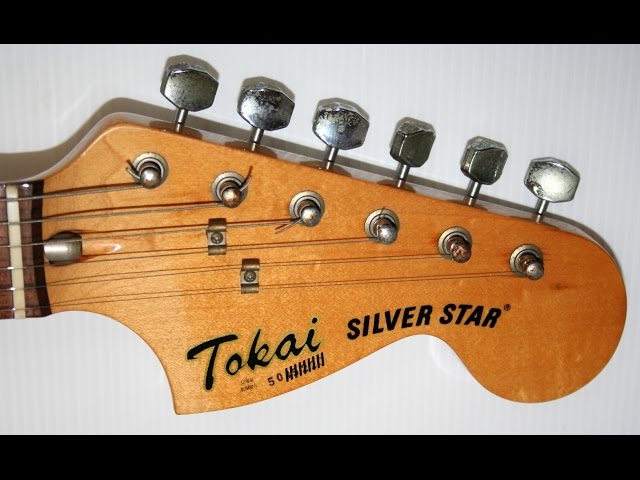 Tokai Silver Star SS38 - Japan Vintage Strat Rough Sound Check