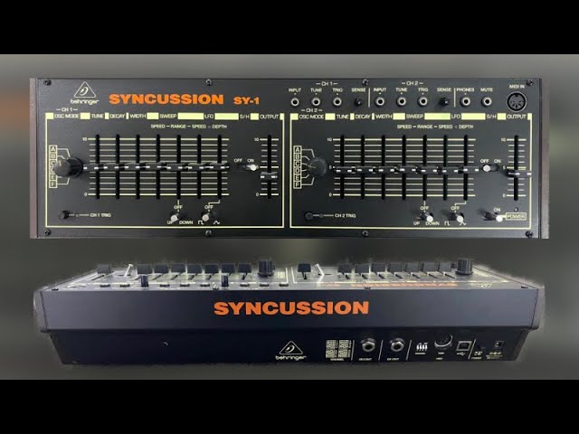 鍵盤楽器 Behringer SYNCUSSION SY-1 鍵盤楽器 Behringer SYNCUSSION