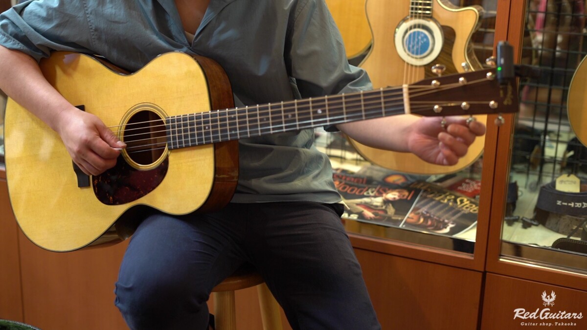 一緒に歳を重ねていくギター」Martin 000-18 Standard - Red Guitars