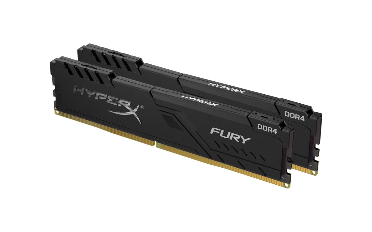 HyperX Fury 16GB 3200MHz DDR4 CL15 DIMM (Kit of 2) 1Rx8 Black