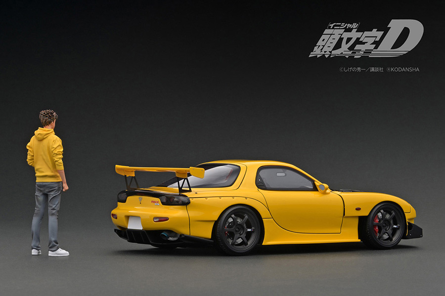 新品 イグニッションモデル 1/18 頭文字D FD3S RX-7 IG2868 IG3801 1