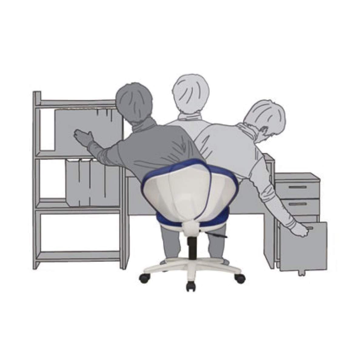 チェア(ALP) 診察椅子 24-6364-0001 ブラック ニシキ工業 KE-ALP-G