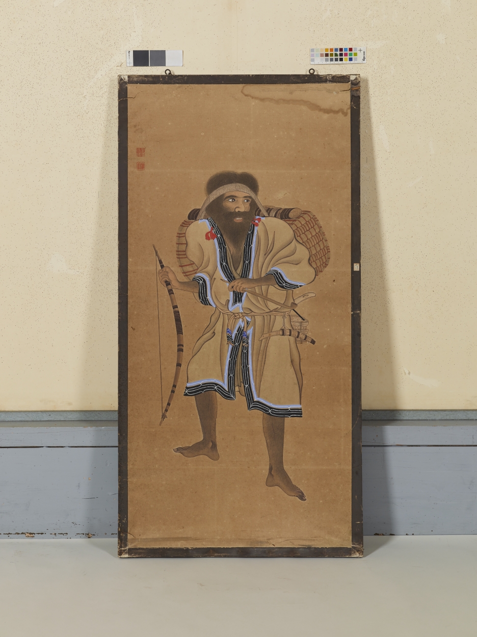 E0070709 アイヌ風俗図 - 東京国立博物館 画像検索