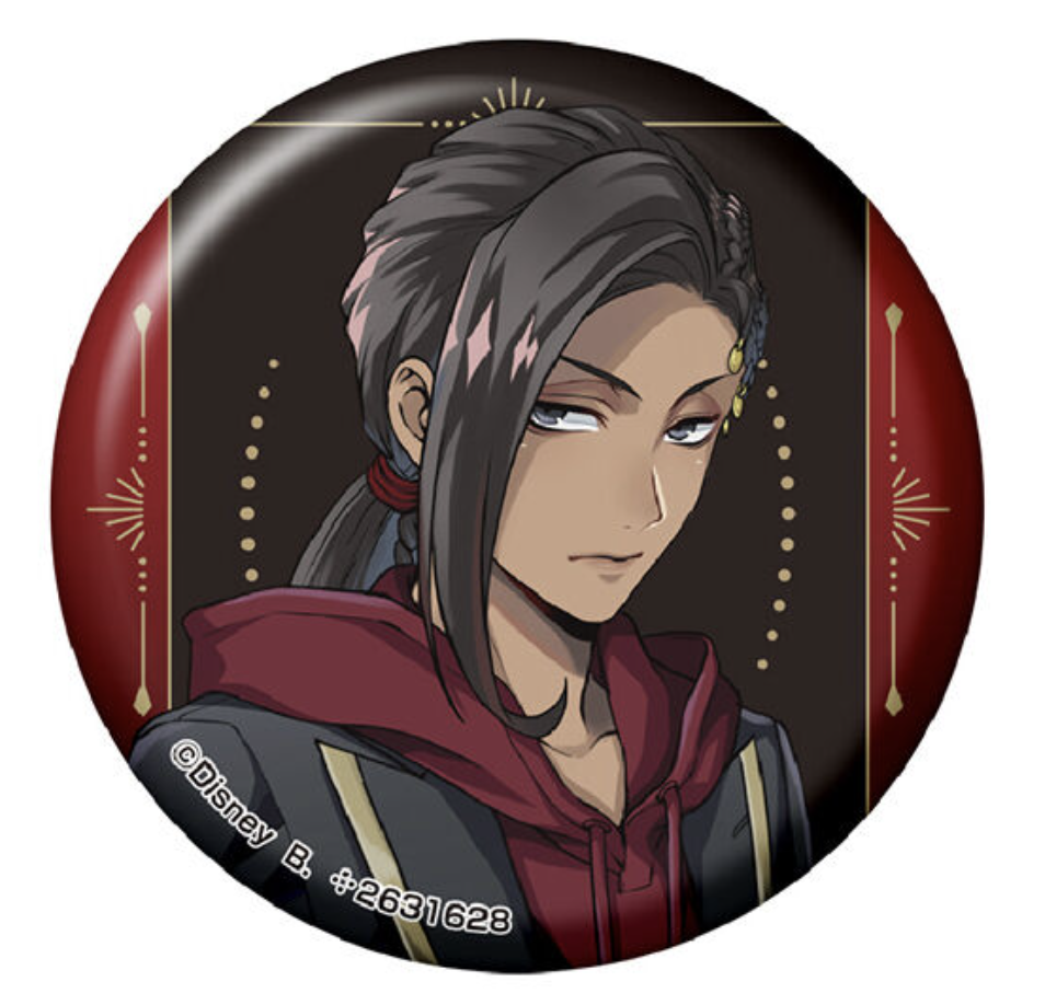 ツイステ スカラビア ジャミル バイパー 痛バッグ 缶バッジ ツイステ