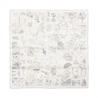 エルメス カレ90 LE PHILATELISTE DU FAUBOURG フォーブルの切手愛好家