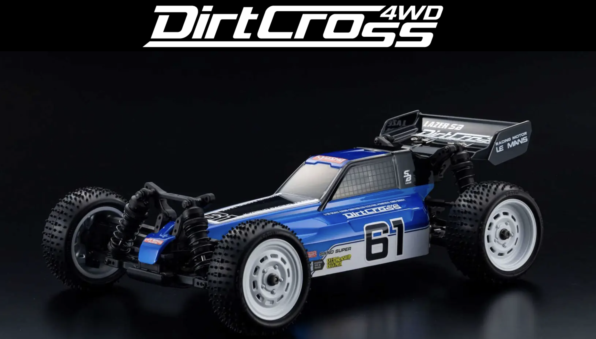 京商】1/10 EP 4WD バギー 組立てキット レーザーSB ダートクロス4WD