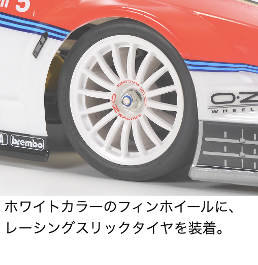タミヤ】1/10RC アルファロメオ 155 V6 TI マルティーニ（TT-02