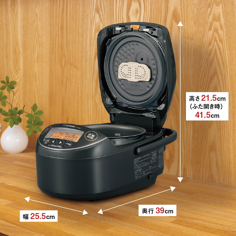 圧力IH炊飯ジャー 極め炊き ブラック NP-ZX10-BA ［5.5合 /圧力IH