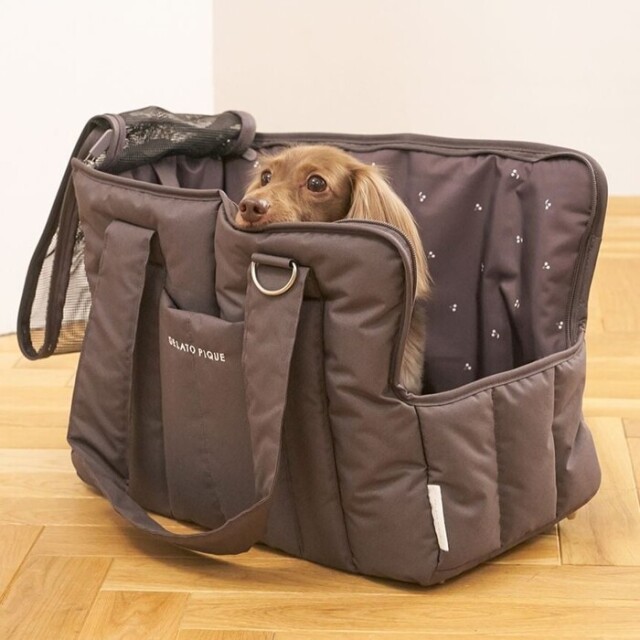 gelato pique キルティングキャリーバック Pets-first ONLINESTORE