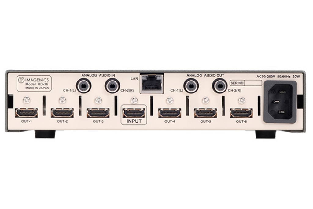 イメージニクス 映像・音声1入力4分配器 DA-144 イメージニクス 映像