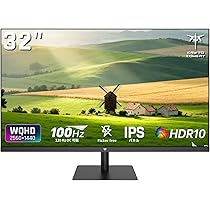 Amazon.co.jp: KTC 32 Inch Monitor QHD 100Hz 2K IPS Wide Screen