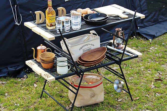 DOD テキーラテーブル プレート2＋3プレート＋収穫バックのセット DOD