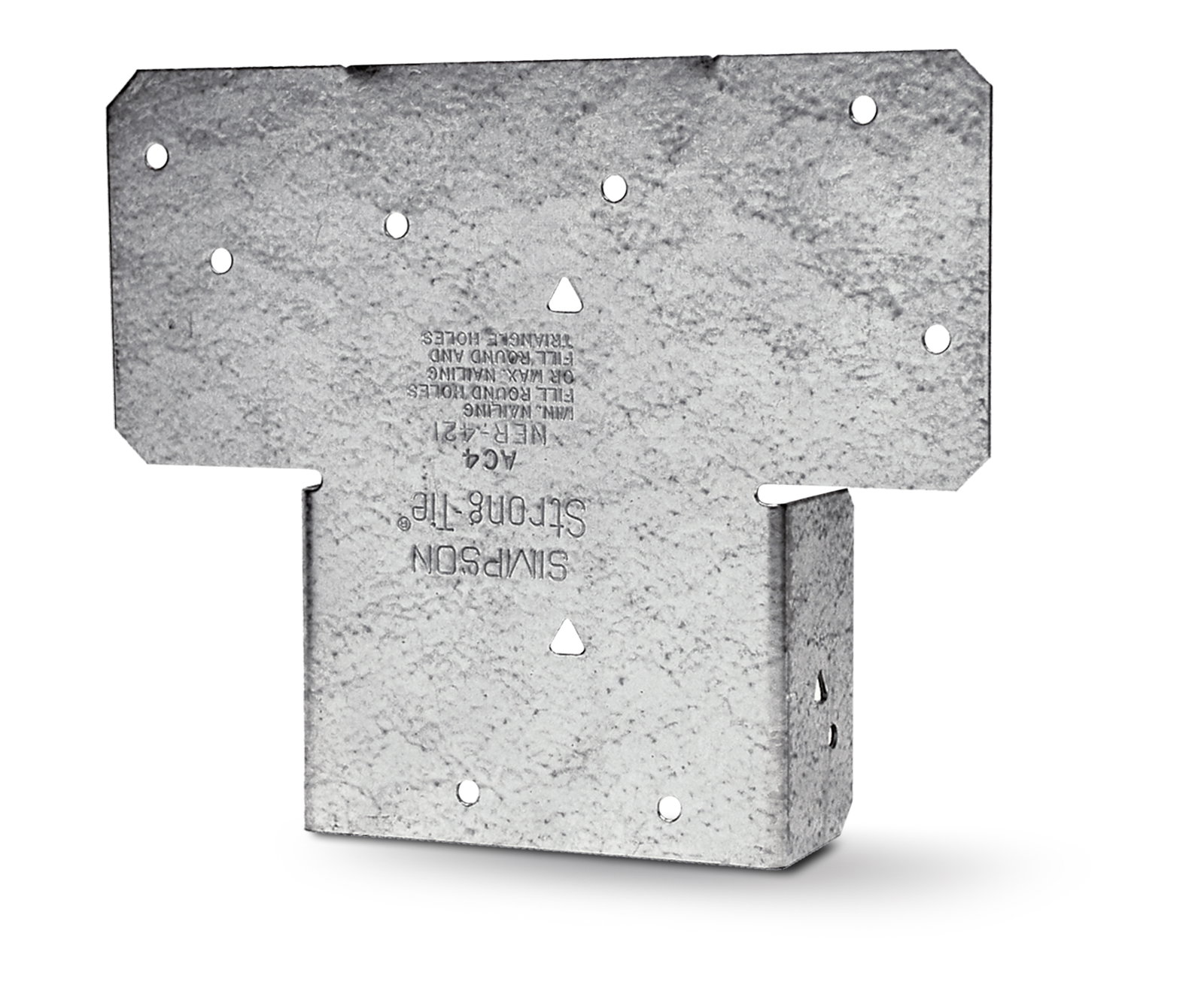 SIMPSON AC6Z 6X ADJUSTABLE POST CAP Z MAX | Simpson Hangers