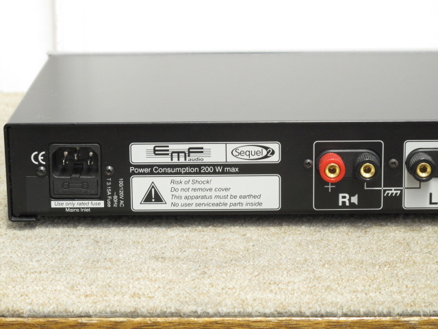EMF audio Sequal 2 プリメインアンプ☆英国製 最 安 価格