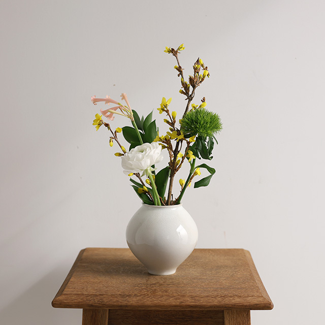 瀬戸焼の花入れ 甕型｜園芸｜中川政七商店 公式サイト