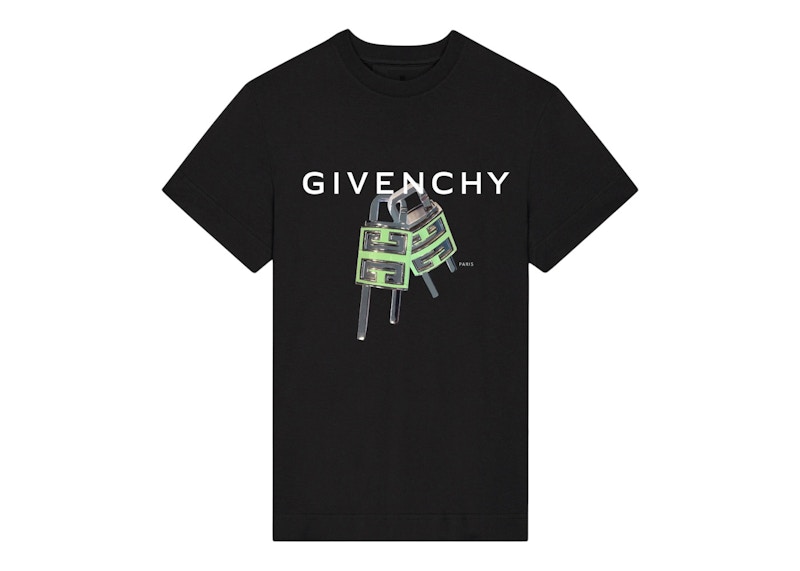 Givenchy Lock T-Shirt Black Men's - US