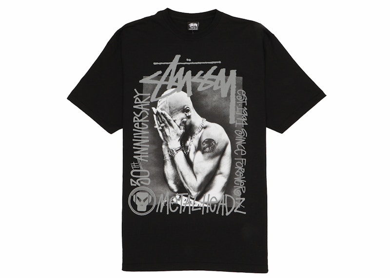 Stussy x Goldie Metalheadz 30 Tee Black Men's - SS24 - US