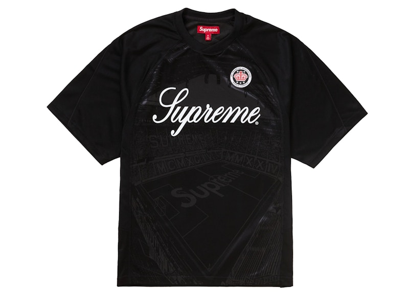 Supreme Feedback Soccer Jersey Black