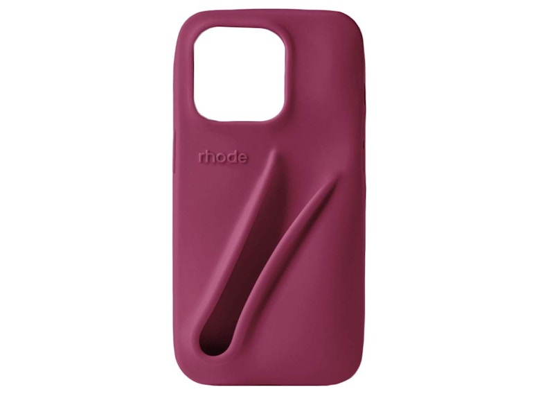 Rhode Lip Case Silicone iPhone Case Raspberry Jelly - FW24 - US