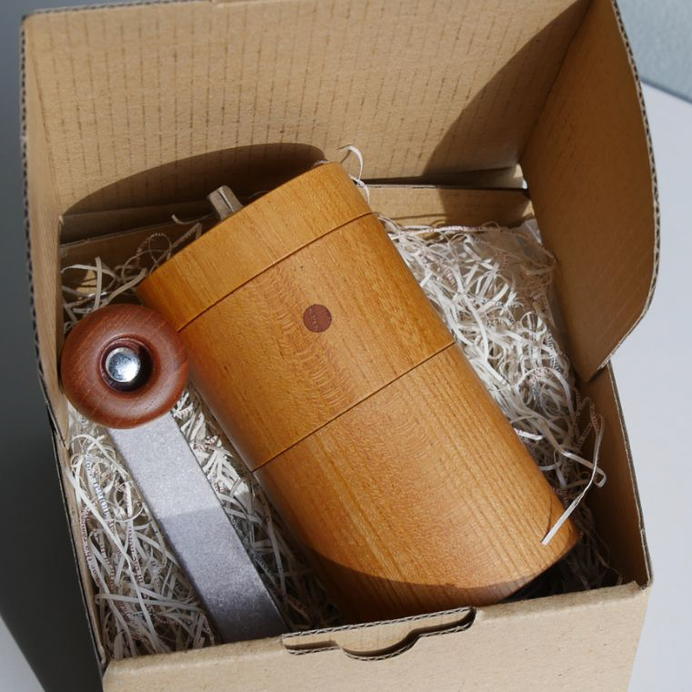 けやきのコーヒーミル | 白鷺木工のプレゼント・ギフト通販 | TANP